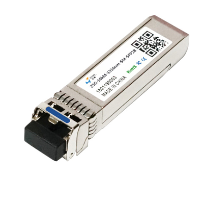 SMF Fiber 1310nm 25G Optical Transceiver Module For Data Center