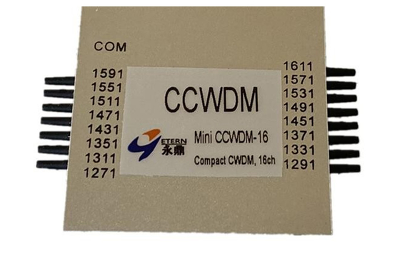 CCWDM Flat Wide Passband WDM Module 1611nm Multiplexer Demultiplexer