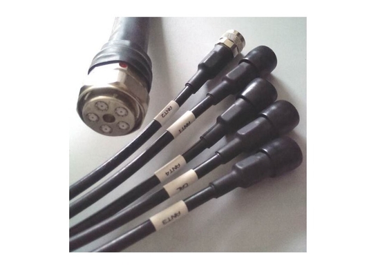 50 Ohm Low VSWR RF Cable Assemblies Bundled Coax Jumper Cable