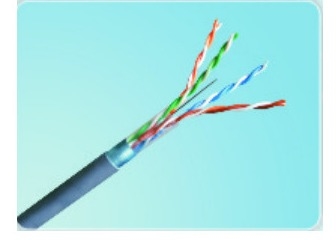 LSZH Jacket CAT LAN Cable 4 Pair 24AWG CAT 5e FTP LAN Cable