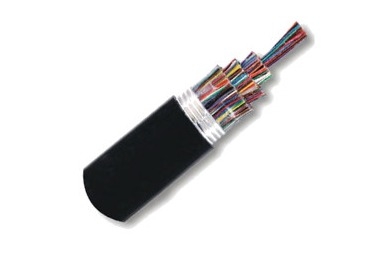 HYA53 Flame Retardant Cable OD 1.5mm Solid PE Insulation Cable