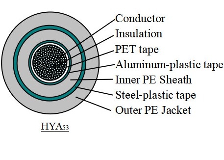 HYA53 CAT LAN Cable
