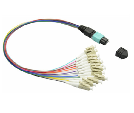 MTO MPO Optical Fiber Patch Cord Leads For Module Box Pre-Terminal Sector Fiber