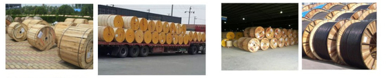 Black FTTH Drop Fiber Optic Cable 1km 6 Core Multimode