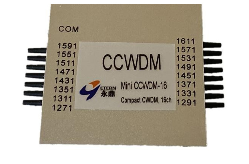 CCWDM Flat Wide Passband WDM Module 1611nm Multiplexer Demultiplexer