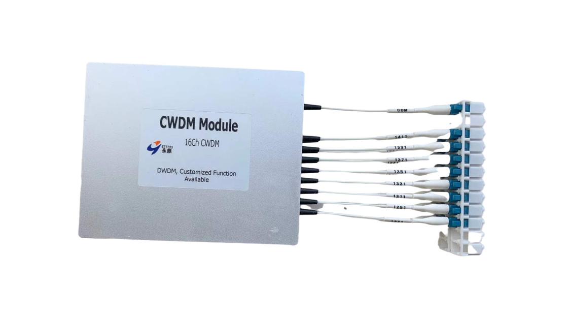 High Stability Reliability WDM Module 4.5dB 8 Channel Multiplexer
